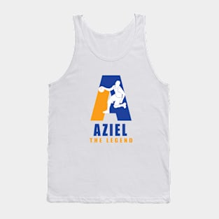 Aziel Custom Player Basketball Your Name The Legend Tank Top